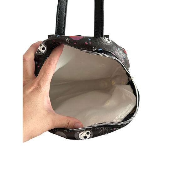 Disney Nightmare before Christmas Jack Skellington Mini Backpack 10" Bag NWT - Picture 3 of 4